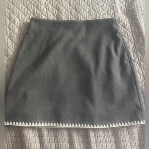 Elodie Charcoal Quilted Fabric